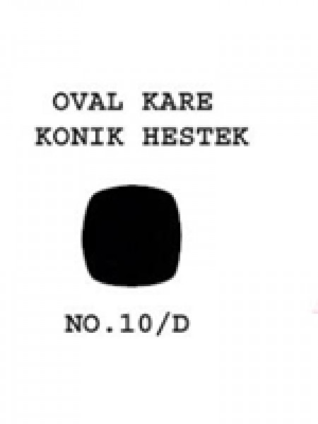 Konik Oval Kare Heştek 140-040 17'