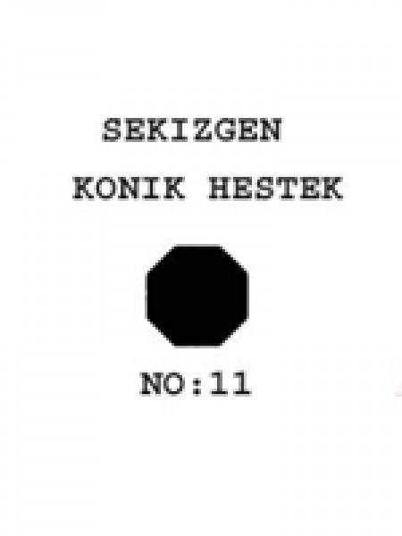 Konik Sekizgen Heştek 140-040 17'