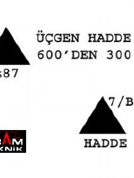 Üçgen Hadde 600-300