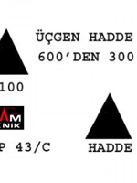 Üçgen Hadde 600-300