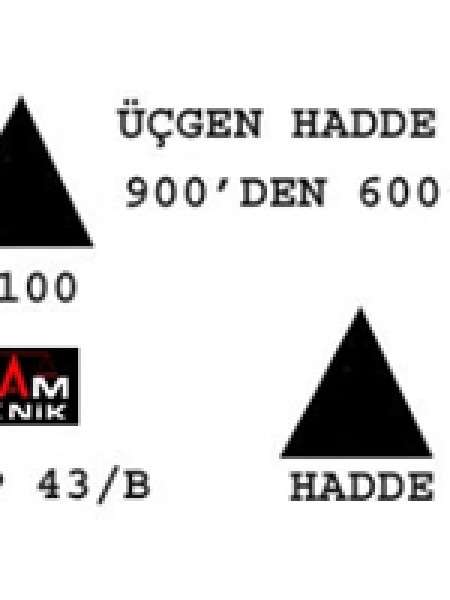 Üçgen Hadde 900-600