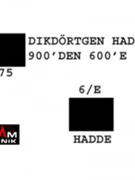 Dikdörtgen Hadde 900-600