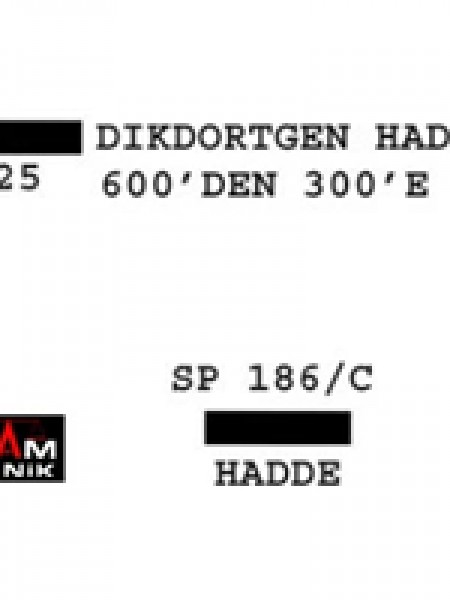 Dikdörtgen Hadde 600-300