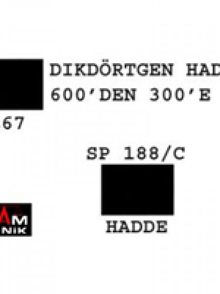 Dikdörtgen Hadde 600-300