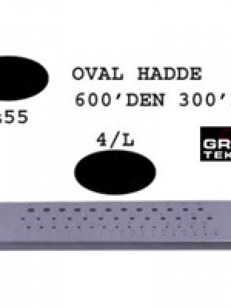 Oval Hadde 600-300