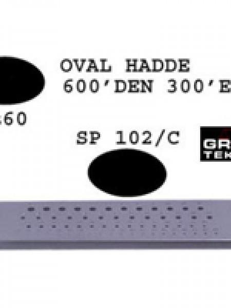 Oval Hadde 600-300