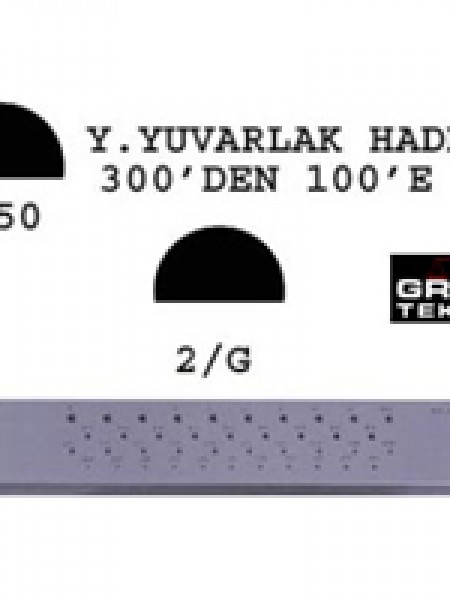 Yarım Yuvarlak Hadde 300-100