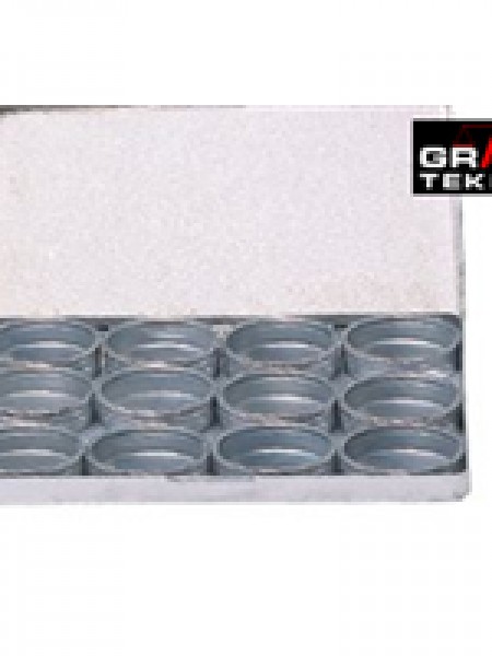 Taş Kabı Metal 12'li Metal Kap