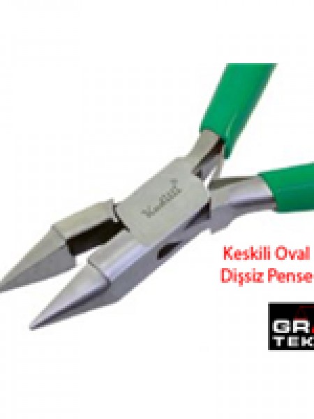 Keskili Oval Dişsiz Pense