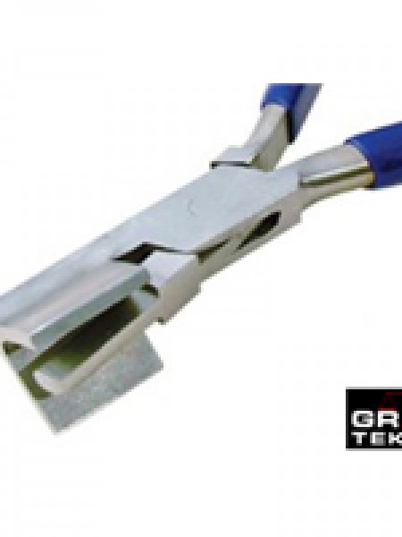 Metal V Ağızlı Kıvırma Pensesi